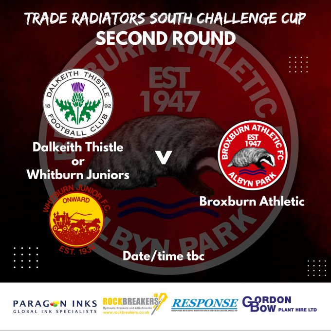 TRADERADIATORS  SOUTH CHALLENGE CUP DRAW