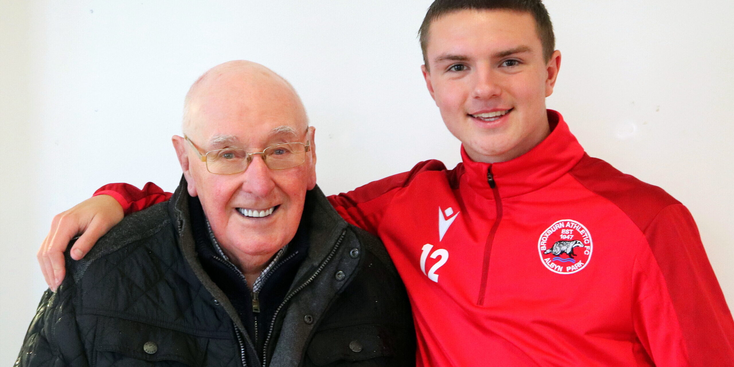 YOUNG AND OLD Broxburn Athletic Football Club