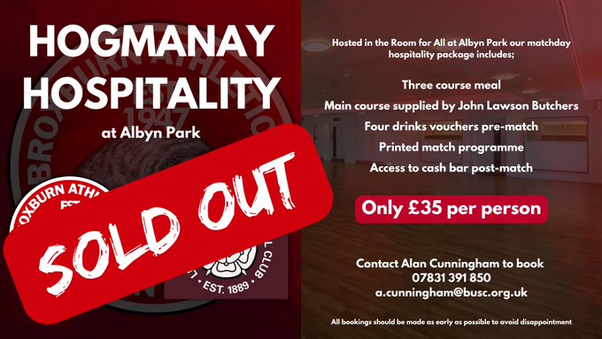 HOSPITALITY SELL OUT