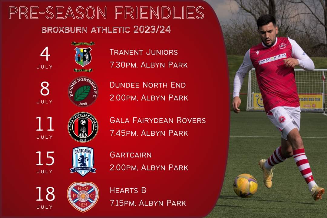 FRIENDLIES PRE-SEASON