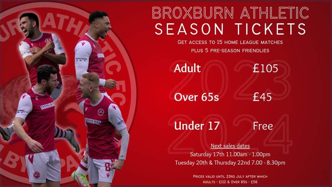 SEASON TICKET SALES