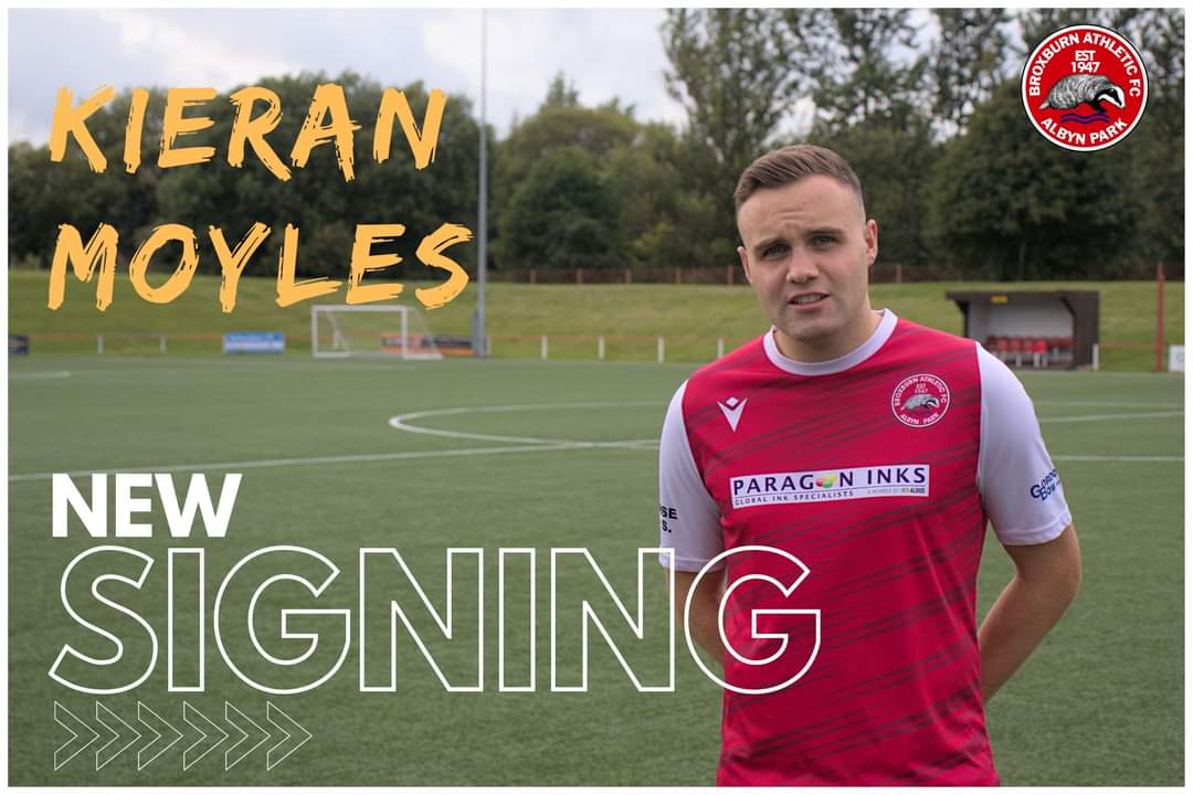 KIERAN MOYLES JOINS THE CLUB