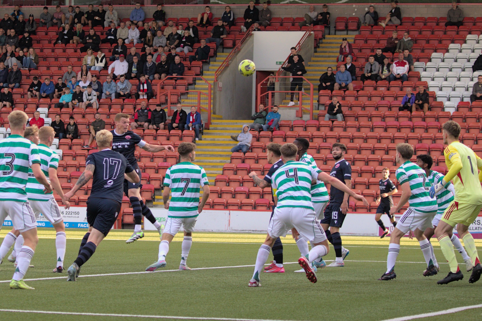 Celtic B v Broxburn Athletic