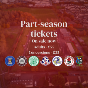 Part-season tickets - Pickup only