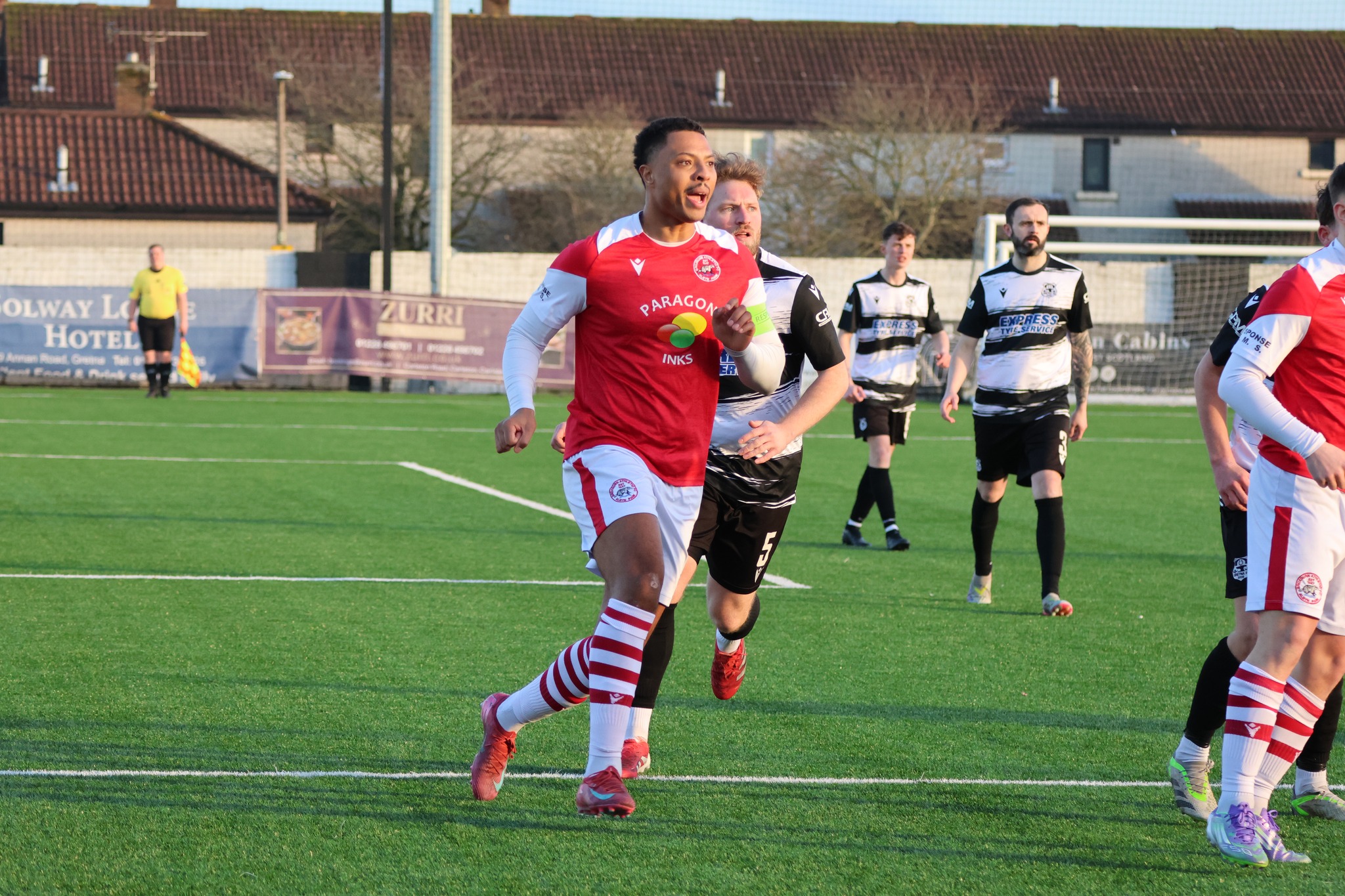 Gretna 2008 v Broxburn Athletic